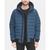 商品DKNY | Men's Quilted Hooded Bomber Jacket颜色Blue Steel