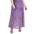 color Purple Floral, Love, Fire | Trendy Plus Size Mesh Maxi Skirt