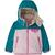 Patagonia | Reversible Tribbles Hooded Jacket - Infants', 颜色Peaceful Pink