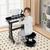 颜色: black, Hivvago | Kids Piano Keyboard 37-Key Kids Toy Keyboard Piano with Microphone for 3+ Kids-Blue