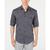 商品Alfani | Men's Warren Long Sleeve Shirt, Created for Macy's颜色Boulder Gray