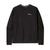 Patagonia | Patagonia Men's P-6 Logo Responsibili LS Tee, 颜色Black