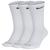 颜色: Black/White, NIKE | Nike 3 Pack Dri-FIT Plus Crew Socks - Men's
