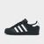 Adidas | 大童Superstar休闲运动鞋 (贝壳头), 颜色EF5398-001/Core Black/Footwear White/Core Black