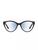 Kate Spade | Xara 51MM Cat Eye Blue Block Optical Glasses, 颜色BLACK