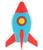 color Rocketship, Crocs | Jibbitz Symbols & Saying