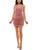 Crave Fame | Juniors Womens Velour Mini Bodycon Dress, 颜色dusty clay