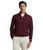 Ralph Lauren | Mesh-Knit Cotton 1/4 Zip Sweater, 颜色Rich Ruby