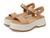 SOREL | Dayspring™ Ankle Strap Sandal, 颜色Honest Beige/Chalk