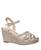 �颜色: Light Gold, Nina | Big Girls Fashion Adjustable Strap Sandals