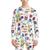 Ralph Lauren | Printed Waffle Long Sleeve Crew with All Over Print, 颜色Deckwash White Letterman Toss