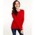 商品Charter Club | Button-Shoulder Sweater, Created for Macy's颜色Ravishing Red