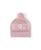 颜色: Q - Ballet Pink, Namelyco | Unisex Ballet Pink Letter Beanie - Little Kid