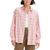 商品Levi's | Women's Davy Cotton Flannel Shirt颜色Shailene Plaid Begonia Pink