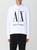 商品Armani Exchange | Armani Exchange sweatshirt for man颜色WHITE