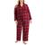 商品Charter Club | Plus Size Cotton Flannel Pajamas Set, Created for Macy's颜色Classic Plaid