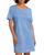 Hanro | Deluxe Cotton Sleepshirt, 颜色Azurine