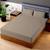 颜色: Taupe, Superity Linen | 100% Premium Cotton Fitted Sheet - Soft and Breatheable - 200 Thread Count - California King Size - Taupe