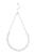 商品第2个颜色White Rhodium Clad, Rivka Friedman | Chain Link Necklace