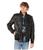 color Black, Levi's | Two-Pocket Military Bomber with Sherpa Lining