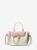 color VANILLA/SOFT PINK, Michael Kors | Hamilton Legacy Small Logo Belted Satchel