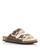 商品Birkenstock | Men's Arizona Shearling Slide Sandals颜色Habana/Natural