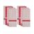 商品第1个颜色Red, Design Imports | Basic Dishtowel, Set of 8