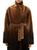 商品Shoreditch Ski Club | Long Belted Shearling Coat颜色TOFFEE