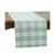 颜色: Green, Saro Lifestyle | Buffalo Plaid Cotton Blend Table Runner, 72" x 16"