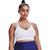 color White/Halo Gray, Under Armour | Seamless Low Long Bra