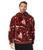 The North Face | Campshire Fleece Hoodie, 颜色Fiery Red Digi Half Dome Print