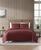 颜色: Scarlet, Eddie Bauer | Mountain Plaid Cotton Reversible 3 Piece Duvet Cover Set