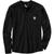 商品Carhartt | Carhartt Men's Relaxed Fit Heavyweight LS Henley Pocket Thermal T-Shirt颜色Black