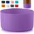 颜色: purple, Zulay Kitchen | Protective Silicone Boot for 3.5" Diameter Water Bottles - Anti-Slip Water Bottle Bumper Sleeve Cover