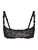 SKIMS | Stretch Lace Scoop Bralette, 颜色ONYX