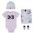 Jordan | Hat Blanket Bodysuit Bootie (Infant/Toddler/Little Kids), 颜色Pink Foam