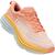 color Shell Coral / Peach Parfait, Hoka One One Women's Bondi 8 Shoe