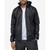 颜色: Black, X-Ray | Men's Grainy Polyurethane Leather Hooded Jacket with Faux Shearling Lining