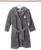 颜色: Grey, Linum Home Textiles | Kids Snowman Super Plush Double Brushed Hooded Bathrobe