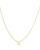 颜色: S, Moon & Meadow | 14K Yellow Gold Initial Pendant Necklace, 16"