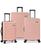 颜色: Pink, Travel Select | Jaylen 3 Piece Hardside Spinners Set