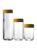 商品第6个颜色OCHER, Mepra | Atmosfera Urano 3-Piece Canisters Set