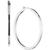 颜色: Silver, DKNY | 1 1/2" Thin Hoop Earrings, Created for Macy's