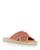 商品CASTAÑER | Women's Palmera Espadrille Slide Sandals颜色Rosa Oscuro