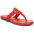 商品Sam Edelman | Circus by Sam Edelman Womens Camara Faux Leather Slip On T-Strap Sandals颜色Tangerine