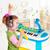 颜色: blue, Hivvago | 31-Key Kids Piano Keyboard Toy with Microphone and Multiple Sounds for Age 3+-Blue