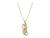 color Gold/Aquarius, Vanessa Mooney | The Star Sign Necklaces