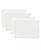 颜色: White, Lenox | Olivia Polyester Set of 4 Placemat, 13" x 19"