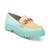 商品Sam Edelman | Women's Deana Lug Sole Loafers颜色Iced Mint/Pineapple Multi