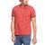 商品第6个颜色Mineral Red, Perry Ellis America | Men's Tipped Collar Solid Polo Shirt